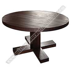 antique round restaurant tables_10 seat restaurant tables_wood restaurant tables 1004