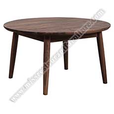 antique wood dining tables_antique round dining table_wood restaurant tables 1009