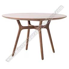 new round dining table_new round coffee table_wood restaurant tables 1022