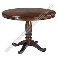 antique coffee round tables_european round coffee tables_wood restaurant tables 1026