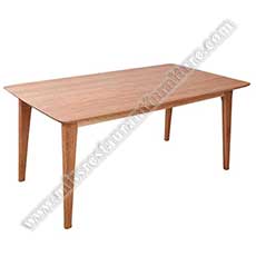 modern wood dining tables_nordic wood bistro tables_wood restaurant tables 1027