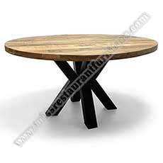 round rustic wood tables_rustic wood round dining tables_wood restaurant tables 1104