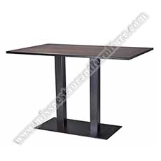 wood restaurant tables 1110_cheap MDF dining tables_customize laminate diner tables