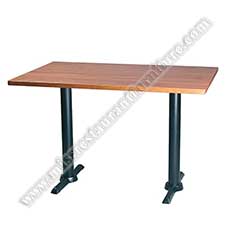 laminate simple bistro tables_fixed floor dining tables_wood restaurant tables 1111