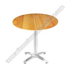 round wooden coffee tables_coffee shop round tables_wood restaurant tables 1204