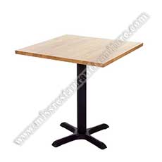 cheap wood dining tables_square MDF restaurant tables_wood restaurant tables 1215