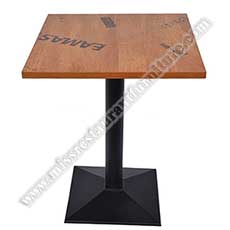 laminate fast food tables_2 seater fast food tables_wood restaurant tables 1235