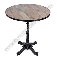 antique laminate cafe tables_antique round dining tables_wood restaurant tables 1237