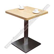 fast food square tables_fast food dinning tables_wood restaurant tables 1240