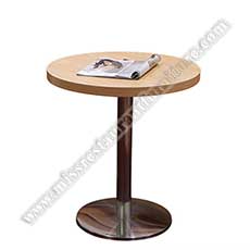 round laminate cafe tables_cafe room round plywood tables_wood restaurant tables 1241