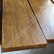 Wooden Restaurant Tables: Butcher Block v. Plank
