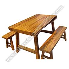 coffee wooden chairs and table_wood dining table and Y chairs_restaurant table and chairs 3005