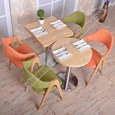 modern cafe dining chairs and table_cafe square table and chairs set_restaurant table and chairs 3010