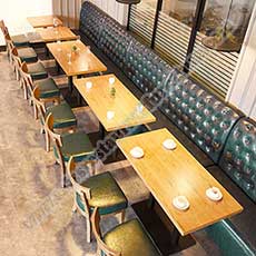 dining room booths and table_woood table chair and booth set_restaurant table and booths 3308