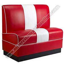 american retro dining booth_american retro booth sofas_restaurant booth seating 5007