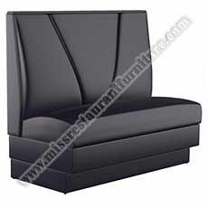 modern dining booth sofas_black restaurant booth sofas_restaurant booth seating 5013