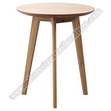 modern round high tables_wood round high bar tables_restaurant bar tables 6004