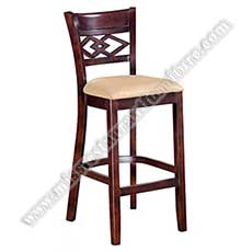 wood retro bar chairs_retro birch high bistro chairs_restaurant bar stools 6308