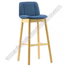 modern pub high stools_fabric pub wood bar stools_restaurant bar stools 6316