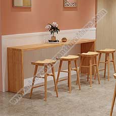 U shape high table and chairs_plywood U shape cabinet set_bar table and chairs set 6619