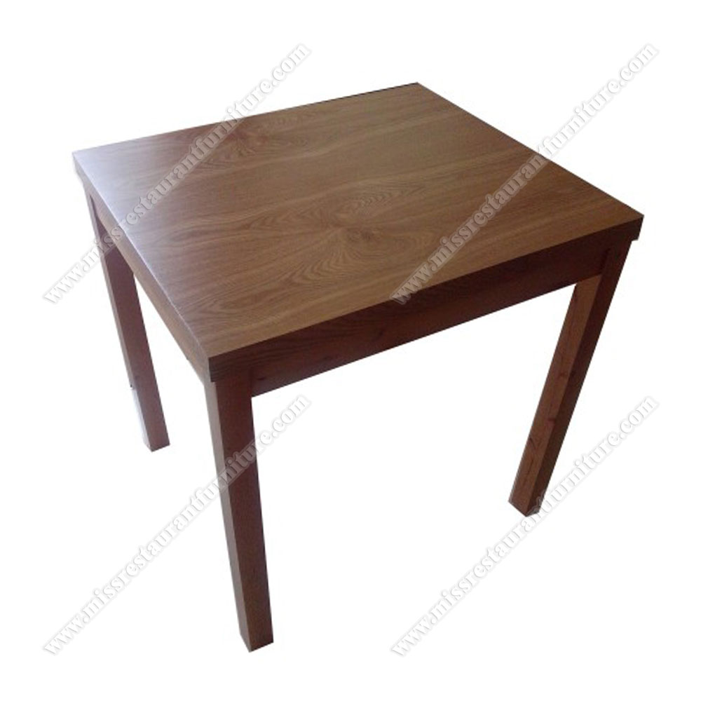 Simple style wood reclaimed 4 seats square coffee tables durable beech wood 90cm coffee room tables furniture, wood restaurant tables 1033