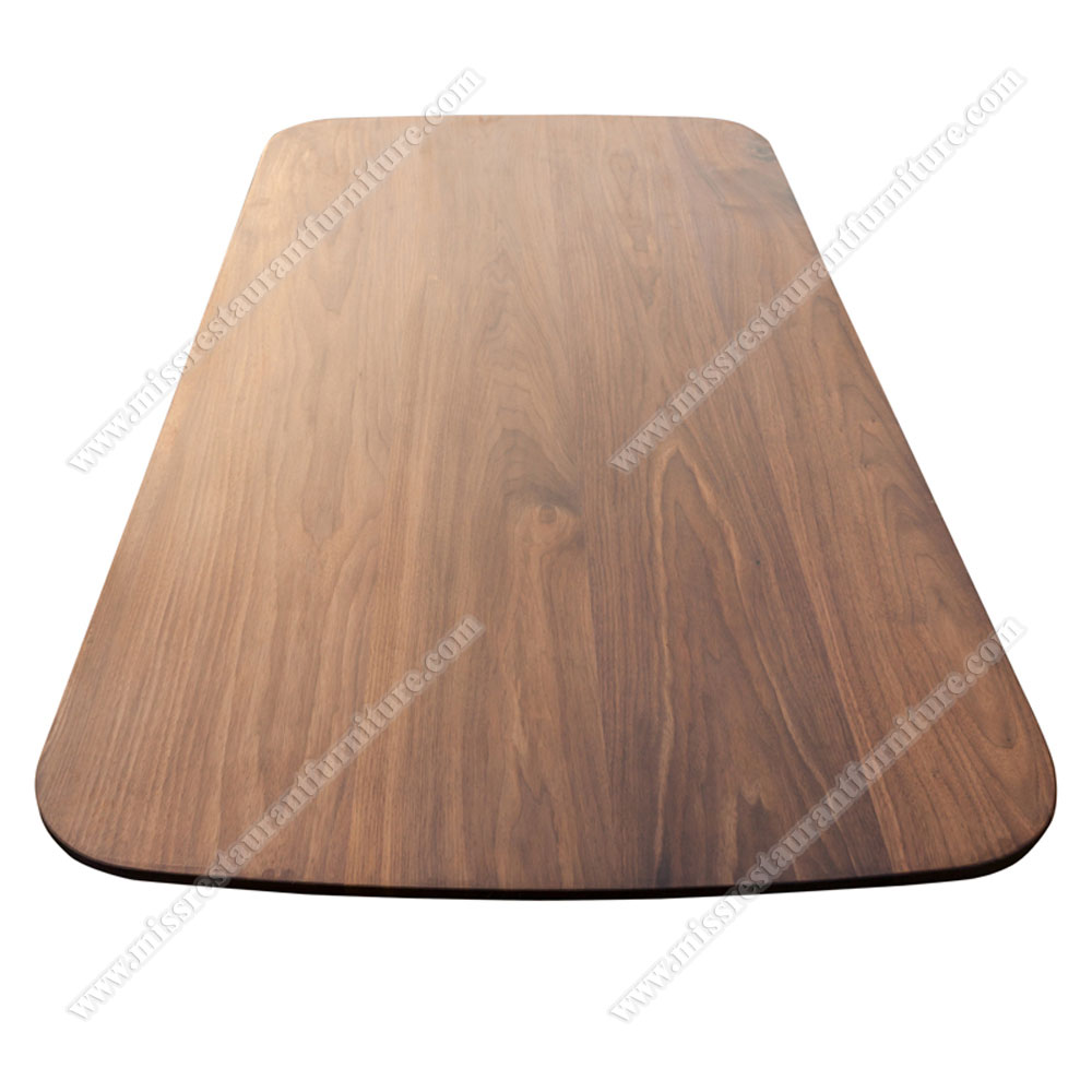 Classic solid wood rectangle dining coffee table tops slab oak wooden rustic restaurant table top, solid wooden restaurant table top 1981