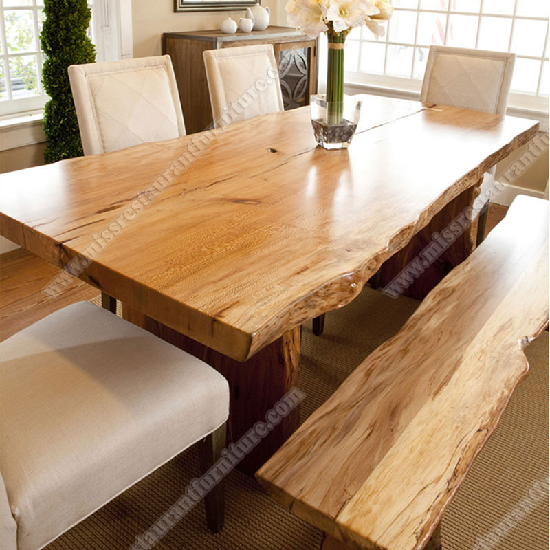 Customize rustic wood rectangle restaurant table tops slab commercial wood dining table top, solid wooden restaurant table top 1982