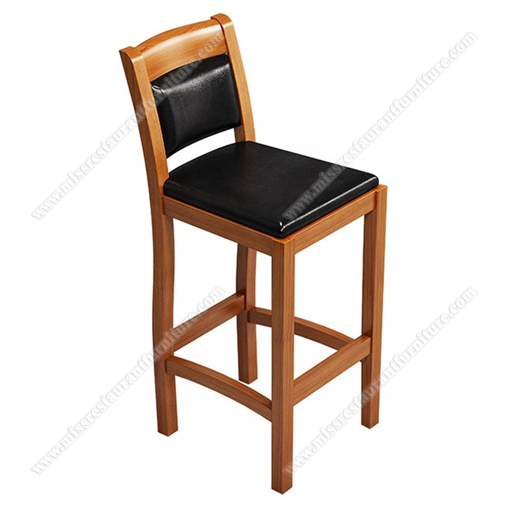 Solid ash wood cheap bar stools chairs vintage counter chairs customize restaurant wood bar stools, solid wood restaurant bar stools 6309